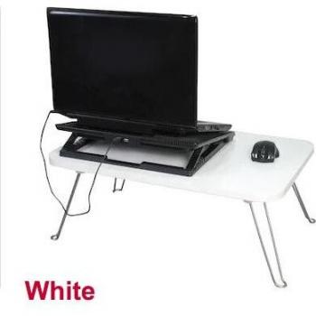 Table de lit pliable pour ordinateur portable et repas