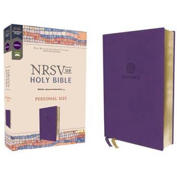NRSVue, Holy Bible, Personal Size, Leathersoft, Purple, Comfort Print