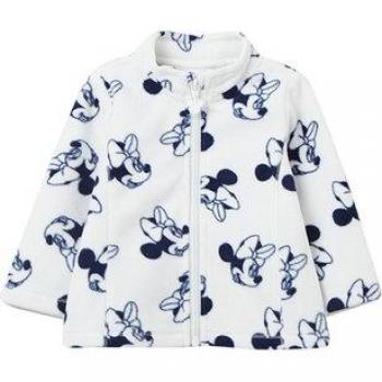 OVS Sweatjacke mit Minnie Mouse Design in Bright White