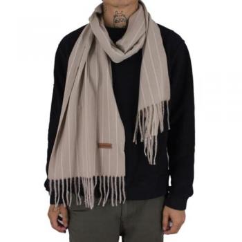 Écharpe Billtornade Rayures Beige/Blanc