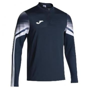 Joma Elite XI Kinder Hoodie dunkelblau/weiß