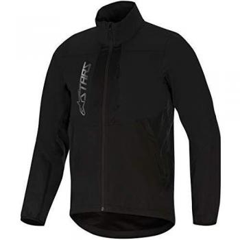 Alpinestars Neva Giacca a vento, Nero/Rosso, M Uomo