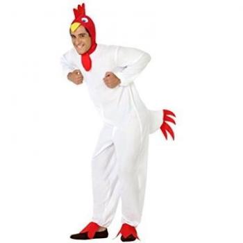 Th3 Party-Disfraz para Adultos Blanco XL (2 Unidades) M/L