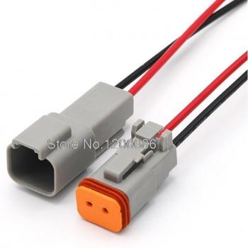 20CM Deutsch DT 2 3 4 6 8 12 Pin Waterproof Connector Kit