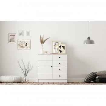 EVUHOME White Sabro Sideboard with 1 Door