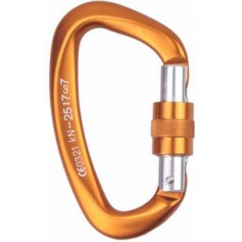 Mosquetón de Seguridad de Aluminio D 12/25KN para Exteriores
