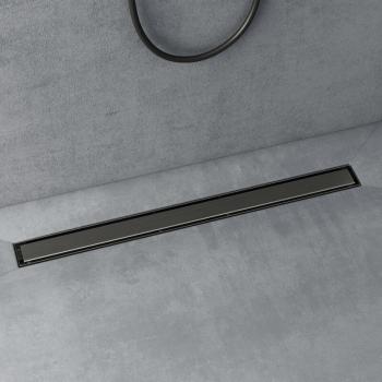 Caniveau de Douche Inox 90 cm avec Siphon KE110