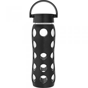 Borraccia in vetro Lifefactory 650 ml onice