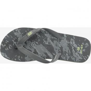 Ciabatte Uomo Silver Berni Grigio 40
