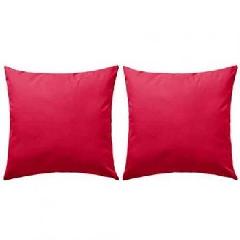 Cuscini per Giardino 2 pz 60x60 cm Rosa