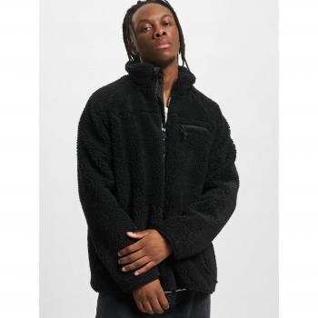 Brandit Plus Size Black Teddy Fleece Jacket
