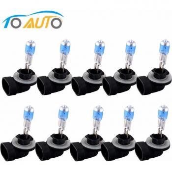 Super Bright White Fog Halogen Bulbs 10pcs H27 881 894 27W