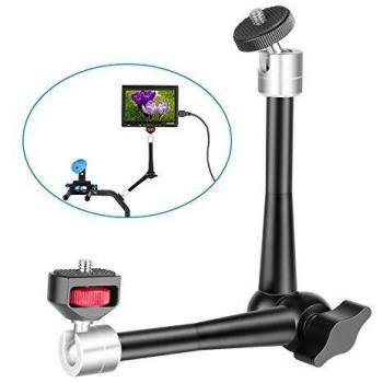 Neewer 11 Friction Arm for Cameras & Lights – 1/4” Screws, 6.6 lb Capacity
