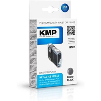 HP 364 Compatible Ink Cartridge – KMP CB317EE Photo Black H109 1713,8040