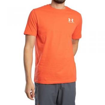 Under Armour Sportstyle T-Shirt mit Logo Herren rot