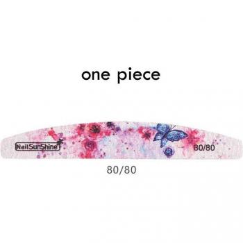 Double Sided Nail File Set of 6 Pieces with Grits 80/100/150/180/240/320 for Gel Polish Manicure