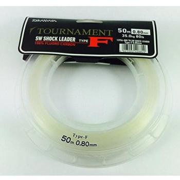 Daiwa Tournament SW Fluorocarbon 50‑Metre Clear 0.8 mm Unisex Rod
