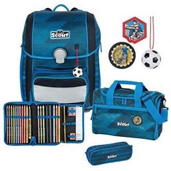 Scout Genius Schulranzen‑Kombi 4‑tlg. sportlich