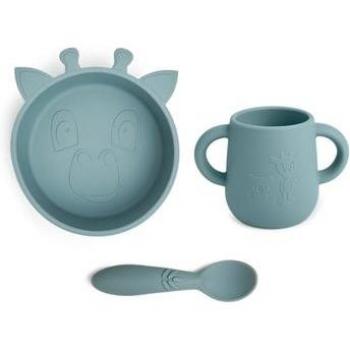 Set de Vajilla Ebba Jirafa 3 Piezas Plomo