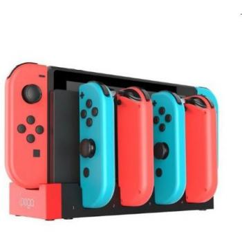 IPega Pro Dock für Switch, Controller Zubehör, Rot und Schwarz