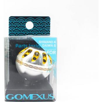 Ajuste K35S Botón Plateado Dorado 35 mm – Shimano A / Daiwa S