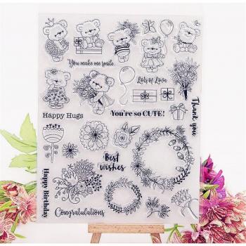 DIY Scrapbooking Bear Seal Stamp