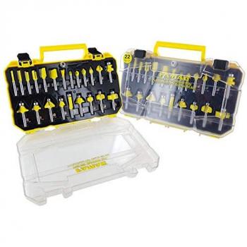 FAMAG 22-Piece Profi Line TCT Router Bit Kit