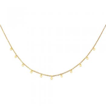 GD GOOD.designs EST. 2015 Plättchenkette Gold