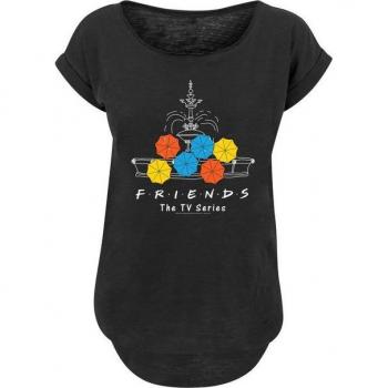 F4NT4STIC T-Shirt Friends Umbrella für Damen, schwarz, XS