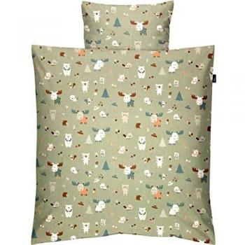 Alvi Bettwäsche Baby Forest 80x80 / 40x35 cm