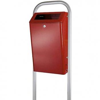 Abfallstation mit Metall-Inneneimer, 50 l, KaiserKraft