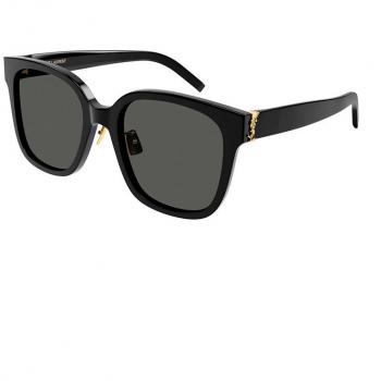 SAINT LAURENT SL M105/F EYESHADOWS FOR LADIES IN BLACK GOLD/GREY, DIMENSION: 55MM