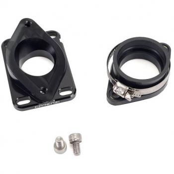 Pipe d'admission Carenzi 30-34mm pour AM6/Derbi avec carburateur PWK 34 mm