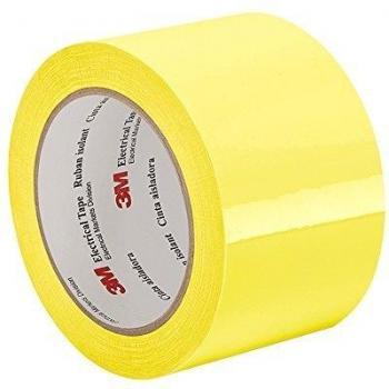 Tapecase 56 9,6 cm X 65,8 m film Polyester Jaune ruban adhésif électrique