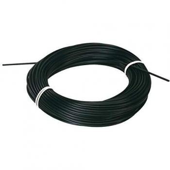 Gaine plastique noire Ø 10 pour câbles de 3,5 à 4 mm