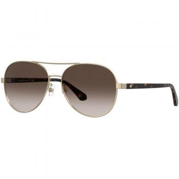 Aviator Sunglasses Gold Frame Brown Gradient