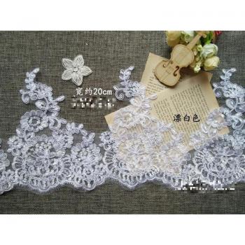 Vestido Nupcial Infantil de Encaje Blanco