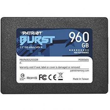 SSD PATRIOT 960GB BURST 2.5 SATA3 READ:560MBS/WRITE:540MBS
