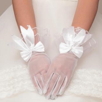Gants de couronne pour demoiselle d'honneur