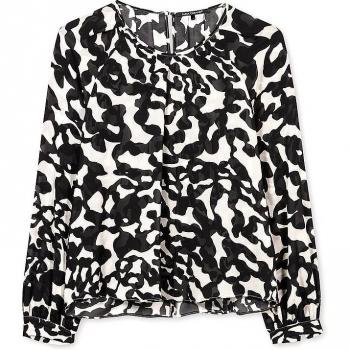 LUISA CERANO Damen Bluse Schwarz 42
