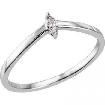 Eleganter Firetti Fingerring in Navette-Form