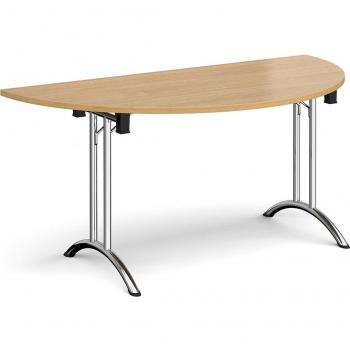 Semi Circular Folding Meeting Table