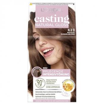 L'Oréal Paris Casting Natural Gloss Intensivtönung 623 Nougat Dunkelblond