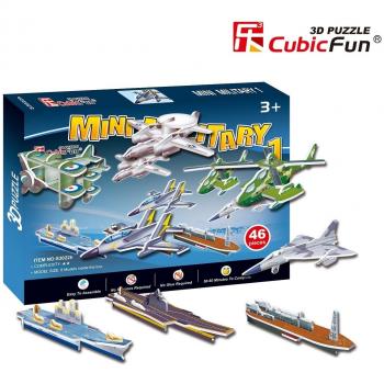 Kriegsflug & Marine 3D Mini Puzzle