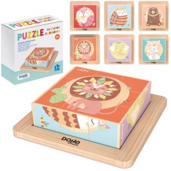 Puzzle Didáctico de Madera
