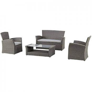 Ensemble de salon de jardin avec vue sur le Bora-Bora