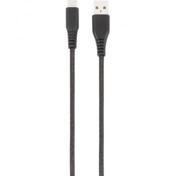 Vivanco 1,5 m USB‑Ladekabel USB‑2.0 (USB‑A → USB‑C) – Schwarz
