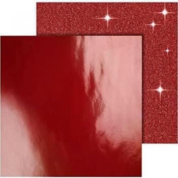30.5x30.5 cm Paris Red Sheets