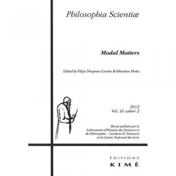 Revue Philosophia scientiae n.16/2 : modal matters