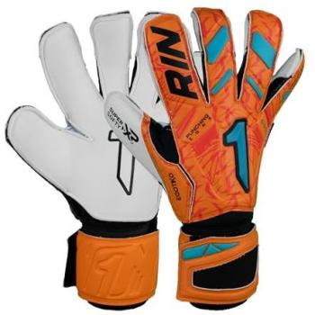 Guantes de portero Rinat Egotiko Vengador Prime Naranja/Blanco Adulto Talla 7